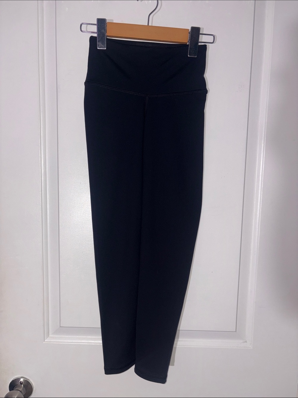 Black High-Waist Active Leggings